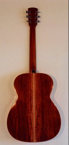 Perlman custom made guitars, detail photo