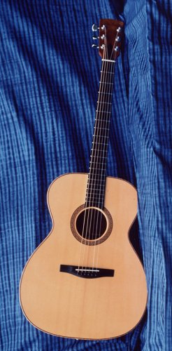 Perlman custom made guitars, detail photo