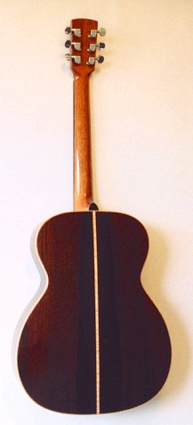 Perlman custom made guitars, detail photo