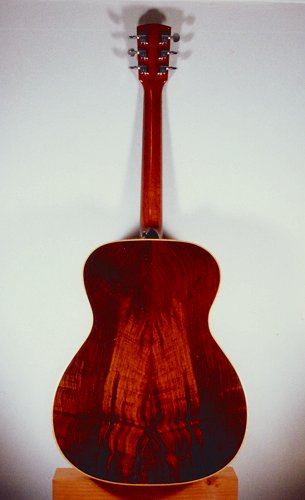 Perlman custom made guitars, detail photo