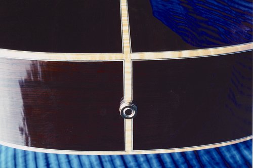 Perlman custom made guitars, detail photo