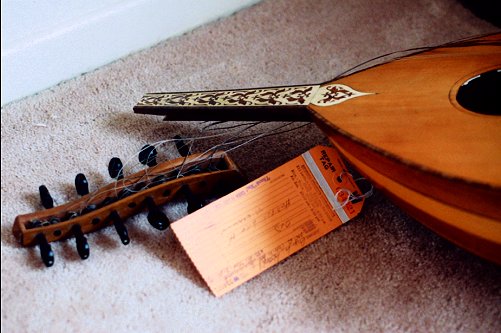 Perlman custom made guitars, detail photo