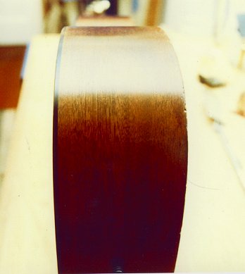 Perlman custom made guitars, detail photo