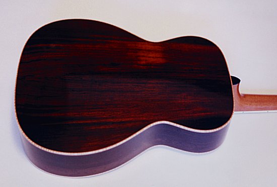 Perlman custom made guitars, detail photo